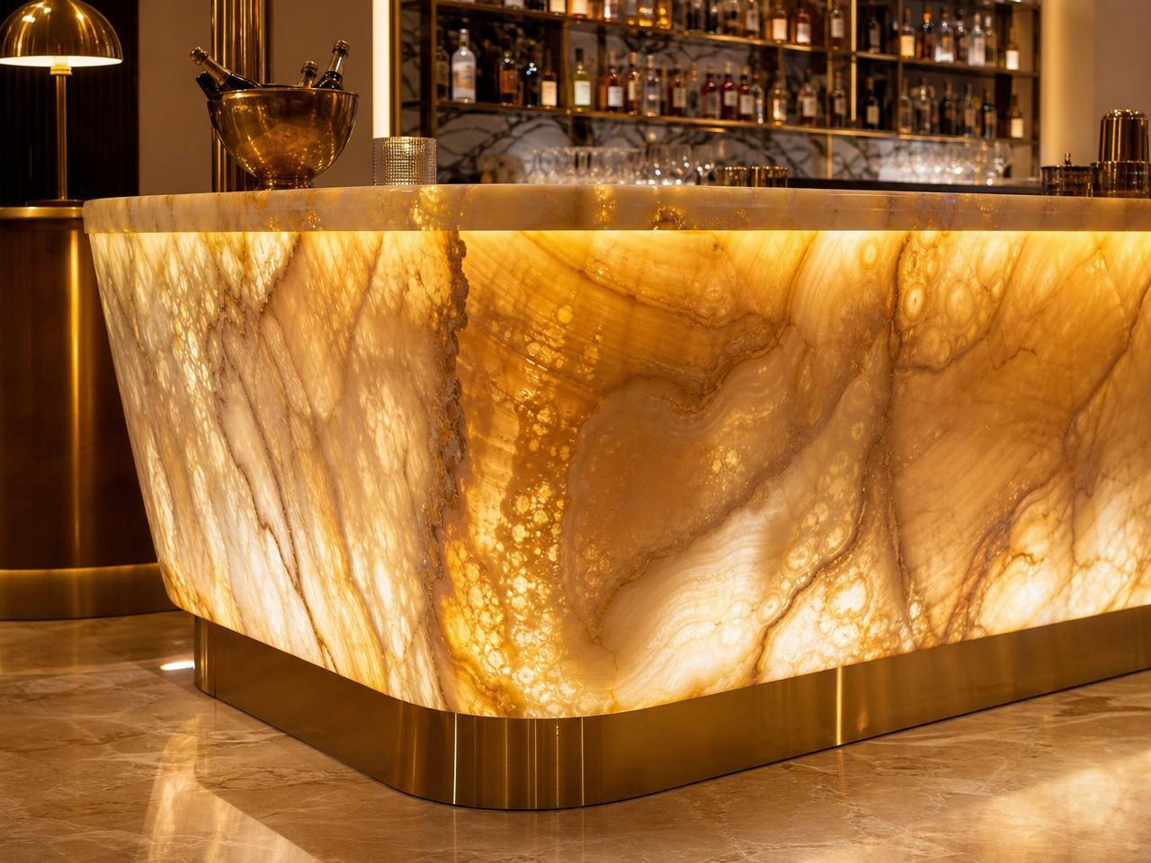 Translucent Stone Panels